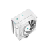 DEEPCOOL AK400 DIGITAL WH LGA1700/1200/115X/AM5/AM4 (18шт/кор, TDP 220W, PWM, Fan 120mm, 4 тепл. трубки, ARGB, белый) RET