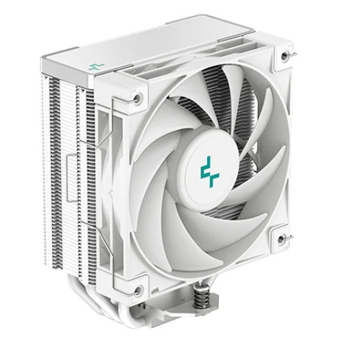 DEEPCOOL AK400 WH LGA1700/1200/115X/AM5/AM4 (18шт/кор, TDP 220W, PWM, Fan 120mm, 4 тепл. Трубки, белый) RET