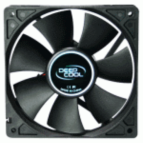DEEPCOOL Xfan120 120x120x25мм (64шт./кор, пит. от мат.платы и БП, черный, 1300об/мин)  Retail blister