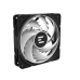 ZALMAN ZM-AF120 ARGB BLACK, 120x120x25mm, 4-PIN PWM, 600-2000 RPM, 29,7 DBA MAX, HYDRO BEARING