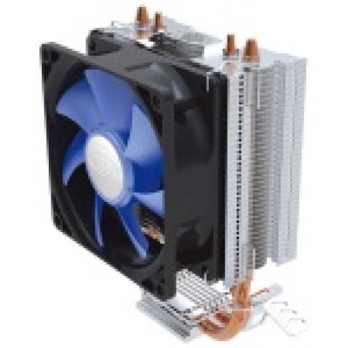 DEEPCOOL ICE EDGE Mini FS V2.0 LGA1700/1200/115X/775/AM5/AM4 (54шт/кор, TDP 100W, Fan 80mm, 2 тепл.трубки) RET