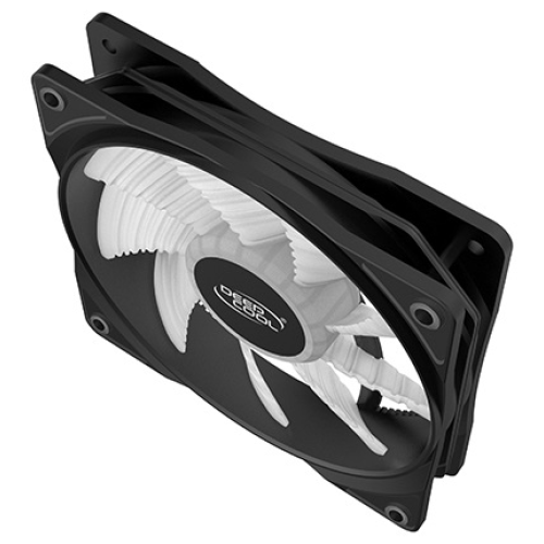 DEEPCOOL RF120W 120x120x25мм (96шт./кор, LED White подсветка, 1300об/мин) Retail
