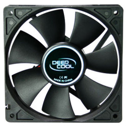DEEPCOOL Xfan120 120x120x25мм (64шт./кор, пит. от мат.платы и БП, черный, 1300об/мин)  Retail blister
