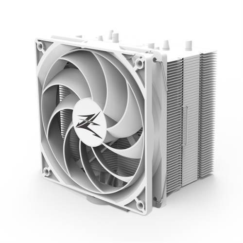 ZALMAN CNPS10X PERFORMA WHITE, 135mm FAN, 4 HEAT PIPES, 4-PIN PWM, 700-1500 RPM, 27DBA, EBR BEARING, FULL SOCKET SUPPORT