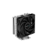 DEEPCOOL AG400 LGA1700/1200/115X/AM5/AM4 (18шт/кор, TDP 220W, PWM, Fan 120mm, 4 тепл. Трубки, черный) RET