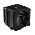 DEEPCOOL AK620 DIGITAL LGA20XX/1700/1200/115X/AM5/AM4 (8шт/кор, TDP 260W, PWM, DUAL Fan 120mm, 6 тепл. трубок, черный) RET