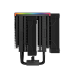 DEEPCOOL AK620 DIGITAL LGA20XX/1700/1200/115X/AM5/AM4 (8шт/кор, TDP 260W, PWM, DUAL Fan 120mm, 6 тепл. трубок, черный) RET