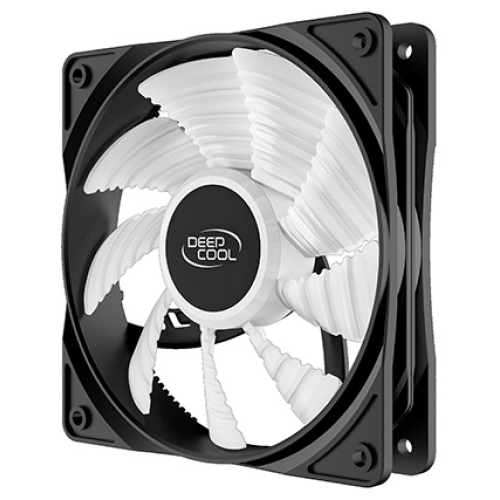 DEEPCOOL RF120W 120x120x25мм (96шт./кор, LED White подсветка, 1300об/мин) Retail