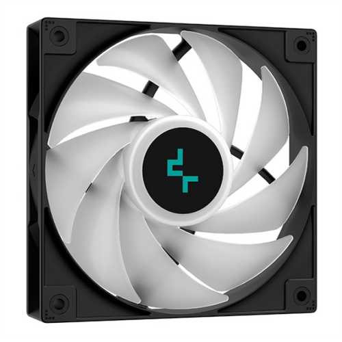 DEEPCOOL AG500 LGA1700/1200/115X/AM5/AM4 (12шт/кор, TDP 240W, PWM, Fan 120mm, 5 тепл. Трубок, черный) RET