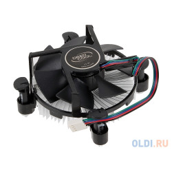DEEPCOOL CK-11509 PWM LGA-1150/1155/1156 (96шт/кор, TDP 65W, вент-р 92мм, 900~2400%RPM, 17.8~30.54dBa) BOX
