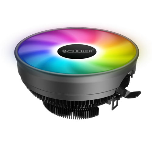 PCCooler E126M PRO S775/115X/AM2/2+/AM3/3+/AM4/FM1/FM2/2+ (48 шт/кор, TDP 92W, вентилятор 120мм с PWM, FIXED COLOR FAN, 1000-1800RPM, 29.8dBa) Retail Color Box