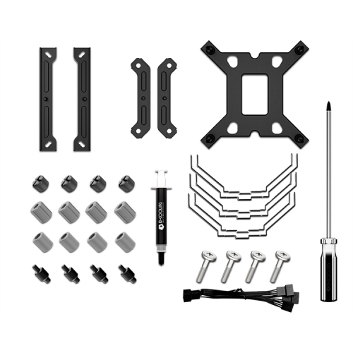 ID-COOLING SE-207-XT ADVANCED LGA20XX/1700/1200/115X/AM5/AM4 (8шт/кор, TDP 280W, PWM, черный, 7 тепл.трубок + медная база, 2 x FAN 120mm) RET