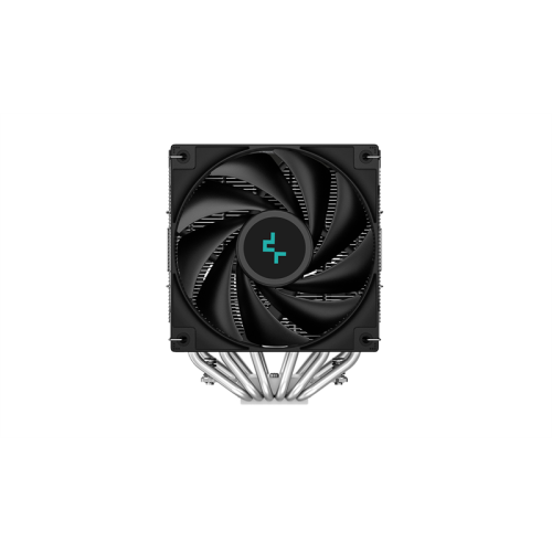 DEEPCOOL AG620 DIGITAL LGA1700/1200/115X/AM5/AM4 (8шт/кор, TDP 260W, PWM, DUAL Fan 120mm, 6 тепл. трубок, черный) RET