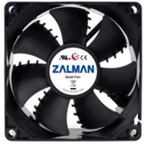 ZALMAN ZM-F1 PLUS (SF), 80x80x25mm, 3-PIN, 2000 RPM, 20-23DBA, LONG LIFE BEARING