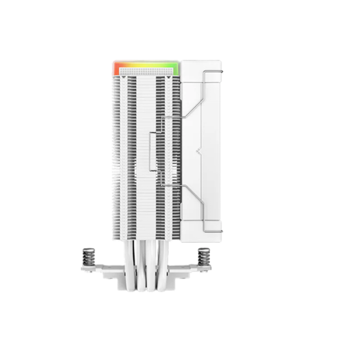 DEEPCOOL AK400 DIGITAL WH LGA1700/1200/115X/AM5/AM4 (18шт/кор, TDP 220W, PWM, Fan 120mm, 4 тепл. трубки, ARGB, белый) RET