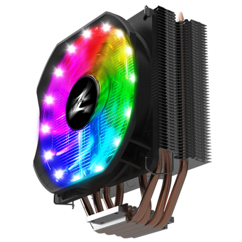 ZALMAN CNPS9X OPTIMA RGB, 120mm RGB FAN, 4 HEAT PIPES, 4-PIN PWM, 600-1500 RPM, 26DBA MAX, LONG LIFE BEARING, FULL SOCKET SUPPORT