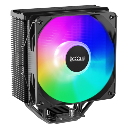 PCCooler Paladin EX400S S115X/1200/1700/AM4 (24 шт/кор, TDP 180W, 120mm PWM LED FAN, 4 тепловые трубки 6мм, 800-1800RPM, 28,6dBa)