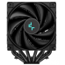 DEEPCOOL AK620 ZERO DARK LGA20XX/1700/1200/115X/AM5/AM4 (8шт/кор, TDP 260W, PWM, DUAL Fan 120mm, 6 тепл. трубок, черный) RET