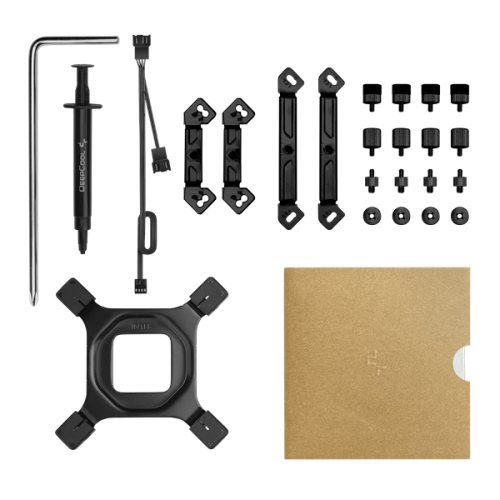 DEEPCOOL AK620 DIGITAL LGA20XX/1700/1200/115X/AM5/AM4 (8шт/кор, TDP 260W, PWM, DUAL Fan 120mm, 6 тепл. трубок, черный) RET
