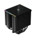 DEEPCOOL AK620 DIGITAL LGA20XX/1700/1200/115X/AM5/AM4 (8шт/кор, TDP 260W, PWM, DUAL Fan 120mm, 6 тепл. трубок, черный) RET