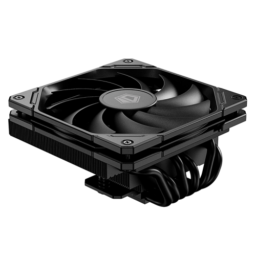 ID-COOLING IS-67-XT BLACK LGA1700/1200/115X/AM5/AM4 низкопрофильный высота 67mm (18шт/кор, TDP 150W, PWM, 6 тепл.трубок + медная база, FAN 120mm) BOX