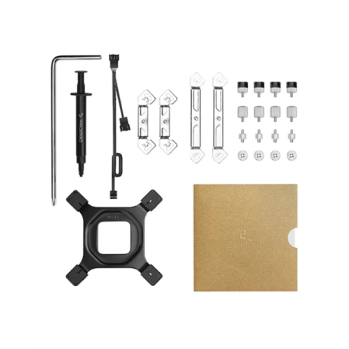 DEEPCOOL AK620 WH LGA20XX/1700/1200/115X/AM5/AM4 (8шт/кор, TDP 260W, PWM, DUAL Fan 120mm, 6 тепл. трубок, белый) RET