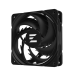 ZALMAN ZM-AF120 BLACK, 120x120x25mm, 4-PIN PWM, 600-2000 RPM, 29,7 DBA MAX, HYDRO BEARING