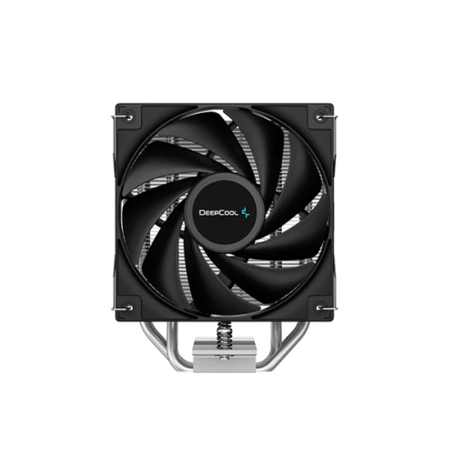 DEEPCOOL AG400 LGA1700/1200/115X/AM5/AM4 (18шт/кор, TDP 220W, PWM, Fan 120mm, 4 тепл. Трубки, черный) RET