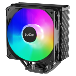 PCCooler Paladin EX400S S115X/1200/1700/AM4 (24 шт/кор, TDP 180W, 120mm PWM LED FAN, 4 тепловые трубки 6мм, 800-1800RPM, 28,6dBa)