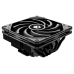 ID-COOLING IS-55 BLACK LGA1700/1200/115X/AM5/AM4 низкопрофильный высота 55mm (18шт/кор, TDP 125W, PWM, 5 тепл.трубок + медная база, FAN 120mm, черный) BOX