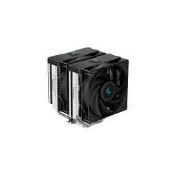 DEEPCOOL AG620 DIGITAL LGA1700/1200/115X/AM5/AM4 (8шт/кор, TDP 260W, PWM, DUAL Fan 120mm, 6 тепл. трубок, черный) RET