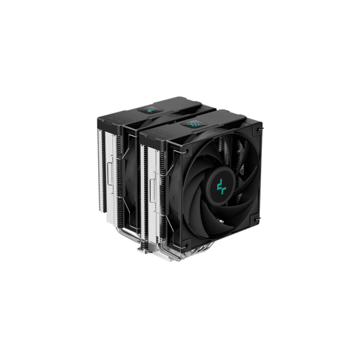 DEEPCOOL AG620 DIGITAL LGA1700/1200/115X/AM5/AM4 (8шт/кор, TDP 260W, PWM, DUAL Fan 120mm, 6 тепл. трубок, черный) RET