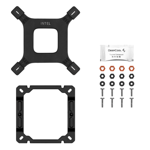 DEEPCOOL AG500 DIGITAL ARGB LGA1700/1200/115X/AM5/AM4 (9шт/кор, TDP 240W, PWM, ARGB Fan 120mm, 5 тепл. трубок) RET