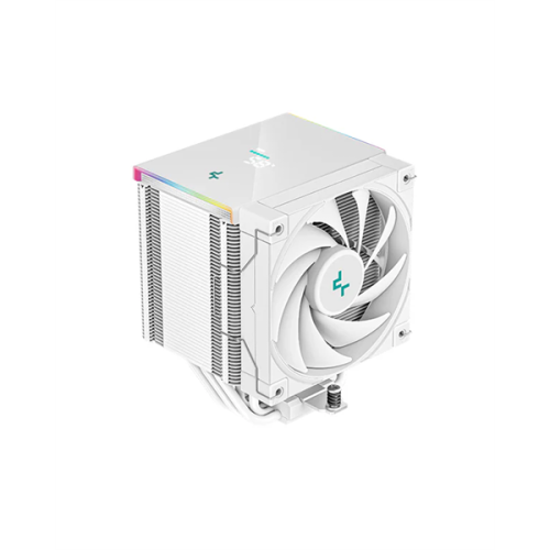 DEEPCOOL AK500 DIGITAL WH LGA20XX/1700/1200/115X/AM5/AM4 (9шт/кор, TDP 240W, PWM, Fan 120mm, 5 тепл. трубок, Copper Base, белый) RET