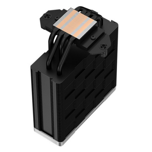 DEEPCOOL AK400 ZERO DARK PLUS LGA1700/1200/115X/AM5/AM4 (12шт/кор, TDP 220W, PWM, DUAL Fan 120mm, 4 тепл. Трубки, черный) RET