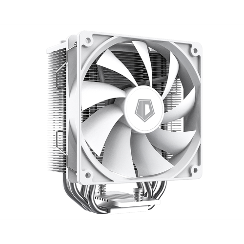 ID-COOLING SE-214-XT ARGB WHITE LGA1700/1200/115X/AM4 (16шт/кор, TDP 180W, PWM, 4 тепл.трубки прямого контакта, FAN 120mm, Addressable RGB LED, белый) RET