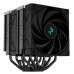 DEEPCOOL AK620 ZERO DARK LGA20XX/1700/1200/115X/AM5/AM4 (8шт/кор, TDP 260W, PWM, DUAL Fan 120mm, 6 тепл. трубок, черный) RET