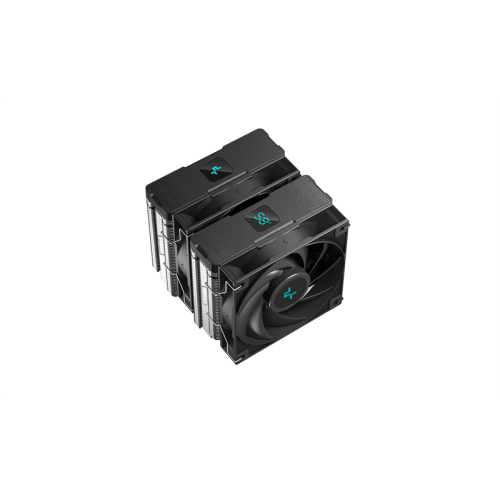 DEEPCOOL AG620 DIGITAL LGA1700/1200/115X/AM5/AM4 (8шт/кор, TDP 260W, PWM, DUAL Fan 120mm, 6 тепл. трубок, черный) RET