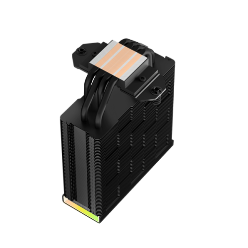 DEEPCOOL AK400 DIGITAL LGA1700/1200/115X/AM5/AM4 (18шт/кор, TDP 220W, PWM, Fan 120mm, 4 тепл. трубки, черный) RET