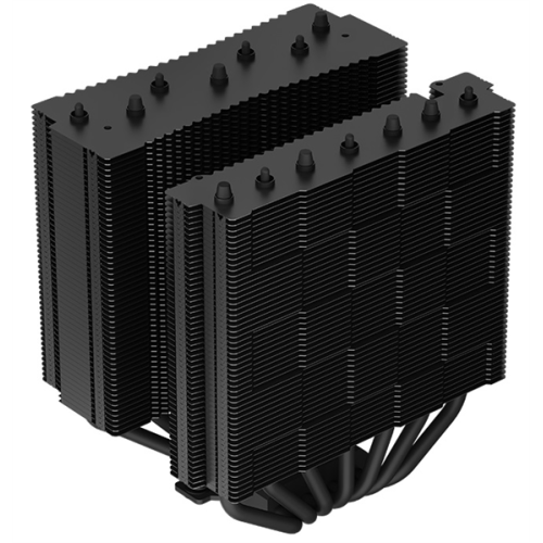 DEEPCOOL ASSASSIN 4S LGA20XX/1700/1200/115X/AM5/AM4 (6шт/кор,TDP 250W, PWM, FAN 140mm + 120mm, DUAL Heatsink, 7 Heatpipe, Copper Base) RET