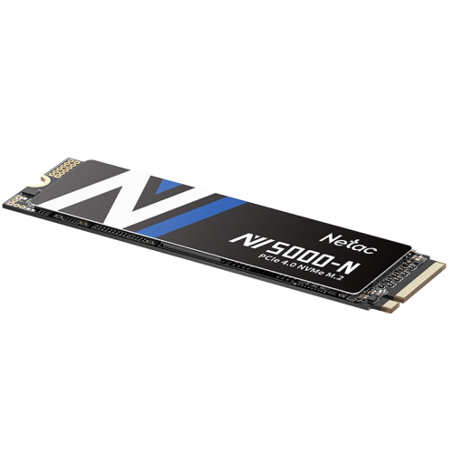 Netac SSD NV5000-N 500GB PCIe 4 x4 M.2 2280 NVMe 3D NAND, R/W up to 4800/2700MB/s, TBW 320TB, without heat sink