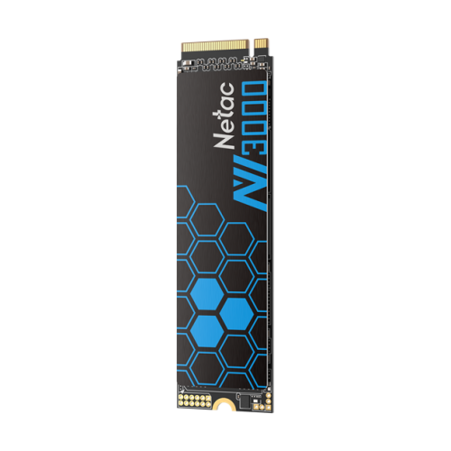 Netac SSD NV3000 2TB PCIe 3 x4 M.2 2280 NVMe 3D NAND, R/W up to 3300/2900MB/s, TBW 1200TB, with heat sink, 5y wty