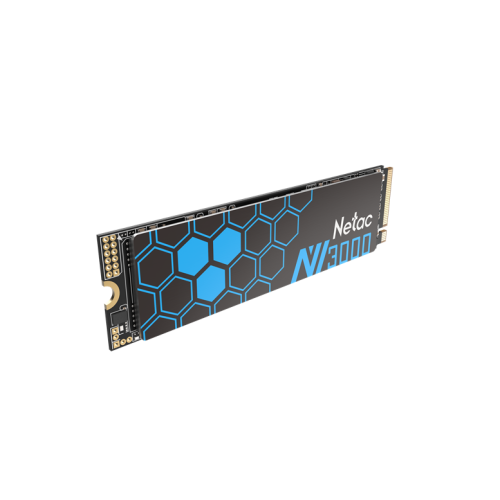 Netac SSD NV3000 2TB PCIe 3 x4 M.2 2280 NVMe 3D NAND, R/W up to 3300/2900MB/s, TBW 1200TB, with heat sink, 5y wty