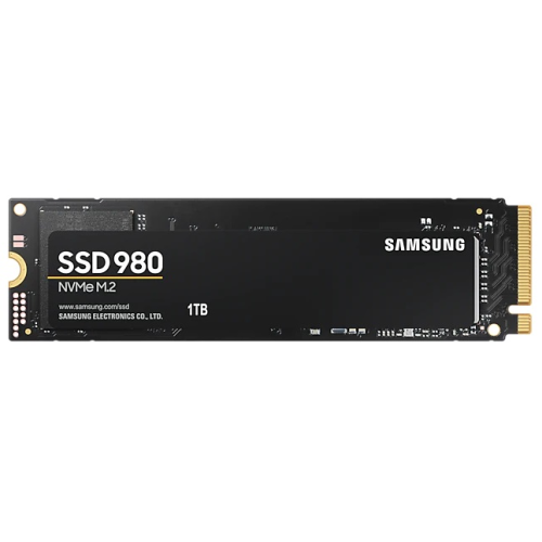 SSD M.2 (PCI-E NVMe) 1Tb Samsung 980 (R3500/W3000MB/s) (MZ-V8V1T0BW) 1year