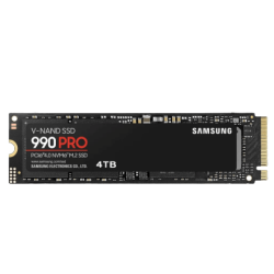 SSD M.2 (PCI-E NVMe 2.0 Gen 4.0 x4) 4Tb Samsung 990 PRO (R7450/W6900MB/s) 1year
