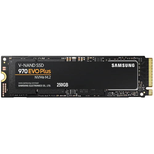 SSD M.2 (PCI-E NVMe) 250Gb Samsung 970 EVO plus (R3500/W2300MB/s) (MZ-V7S250BW) 1year