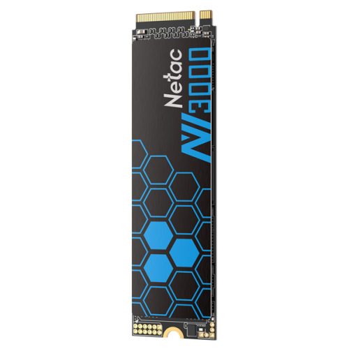 Netac SSD NV3000 250GB PCIe 3 x4 M.2 2280 NVMe 3D NAND, R/W up to 3000/1400MB/s, TBW 150TB, with heat sink, 5y wty