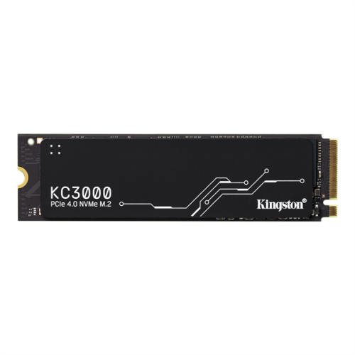 Kingston SSD 512GB KC3000 M.2 2280 PCIe 4.0 x4 NVMe R7000/W3900MB/s 3D TLC MTBF 2M 400TBW Retail 1 year