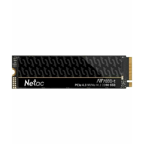 Netac SSD NV7000-t 4TB PCIe 4 x4 M.2 2280 NVMe 3D NAND, R/W up to 7300/6700MB/s, TBW 2560TB, slim heatspreader, 5y wty