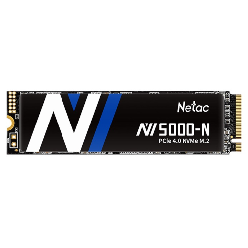 Netac SSD NV5000-N 500GB PCIe 4 x4 M.2 2280 NVMe 3D NAND, R/W up to 4800/2700MB/s, TBW 320TB, without heat sink